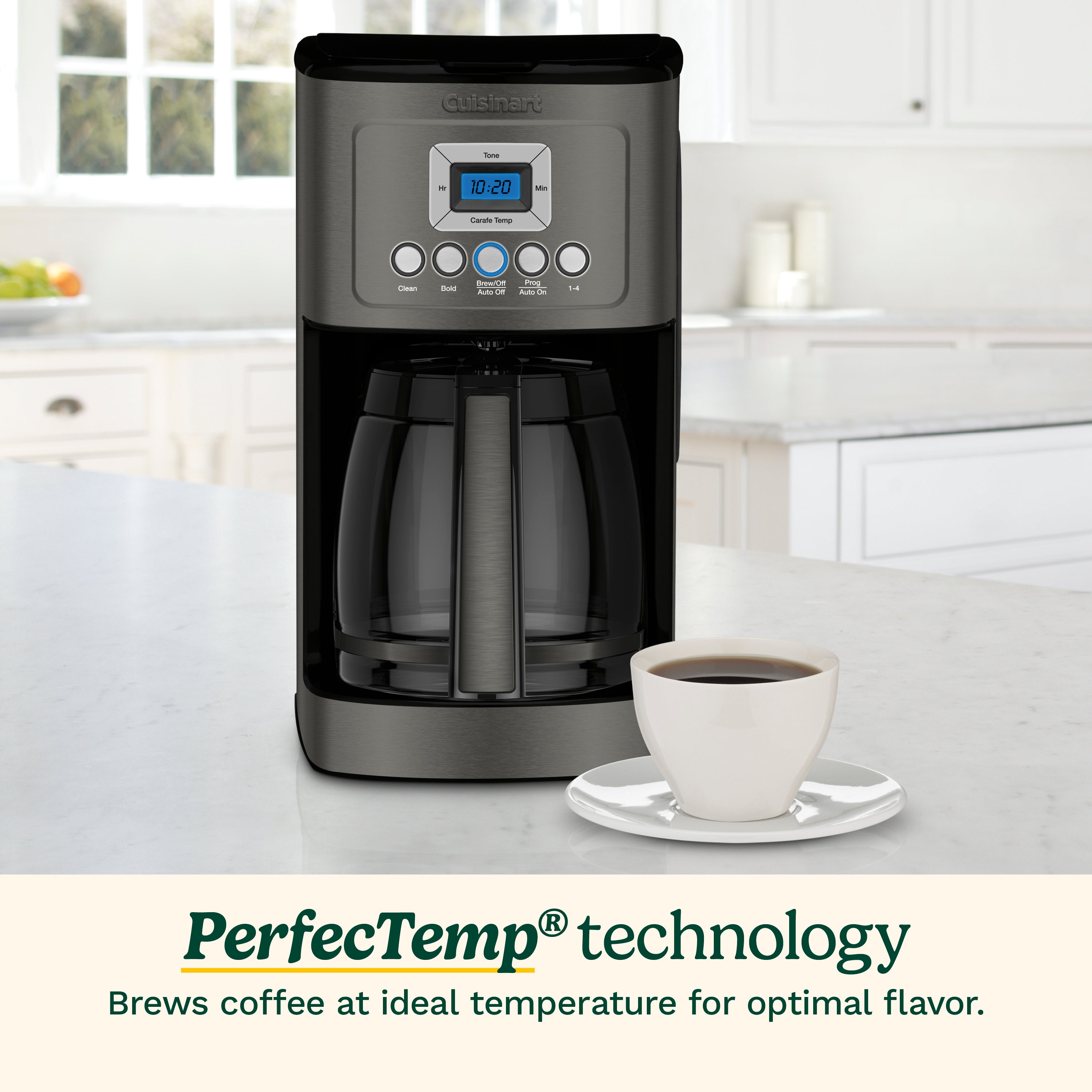 14 Cup Programmable Coffeemaker - Black