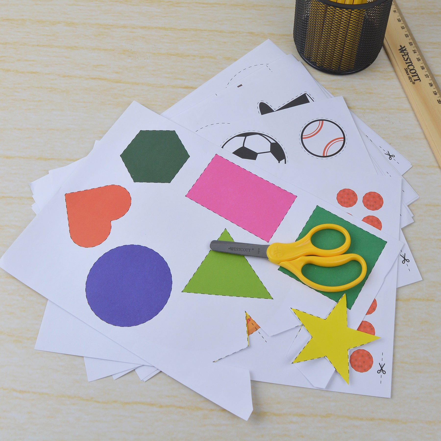 Learn-to-Cut Kit for Kids, 12 Pieces