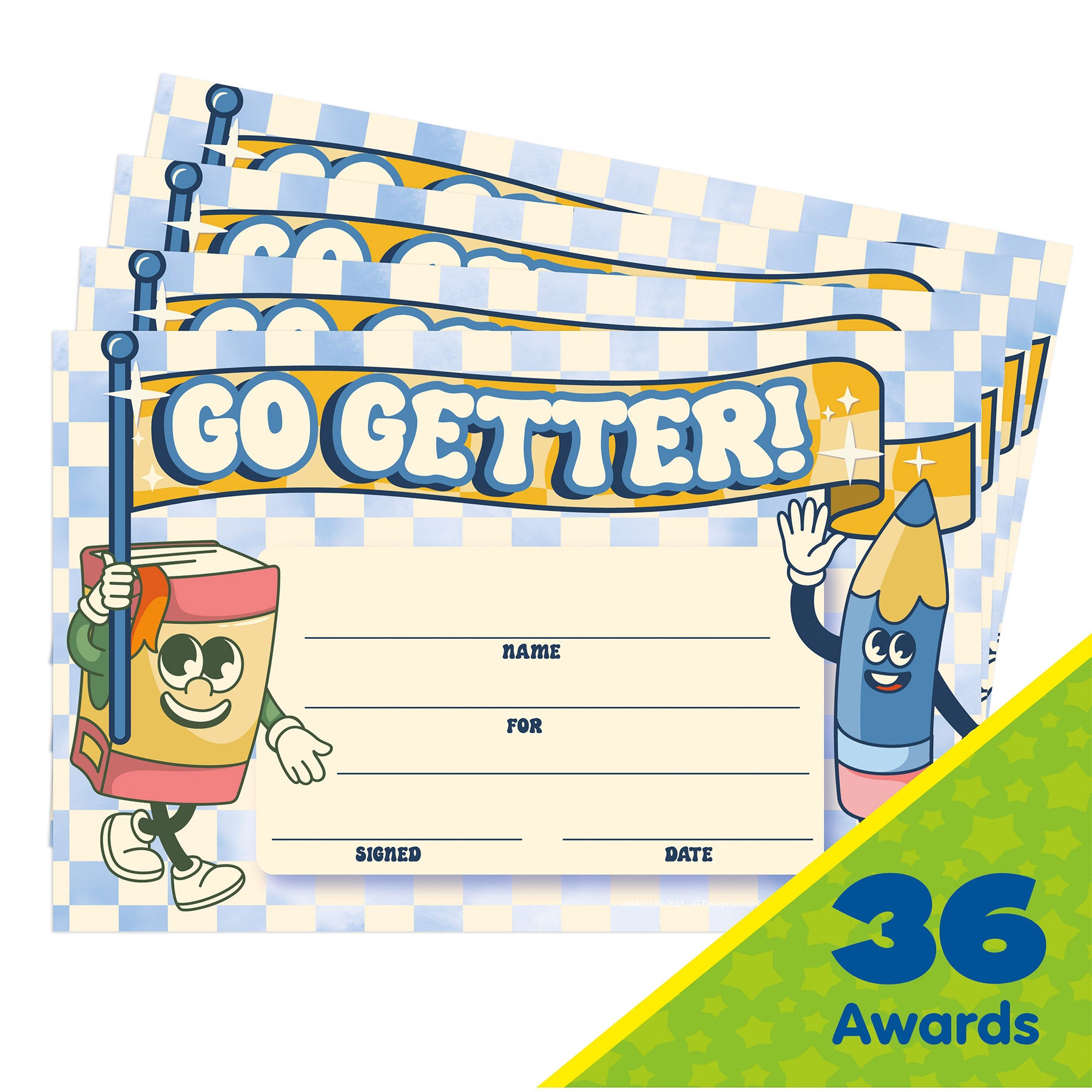 S'Cool Era Recognition Awards, Pack of 36