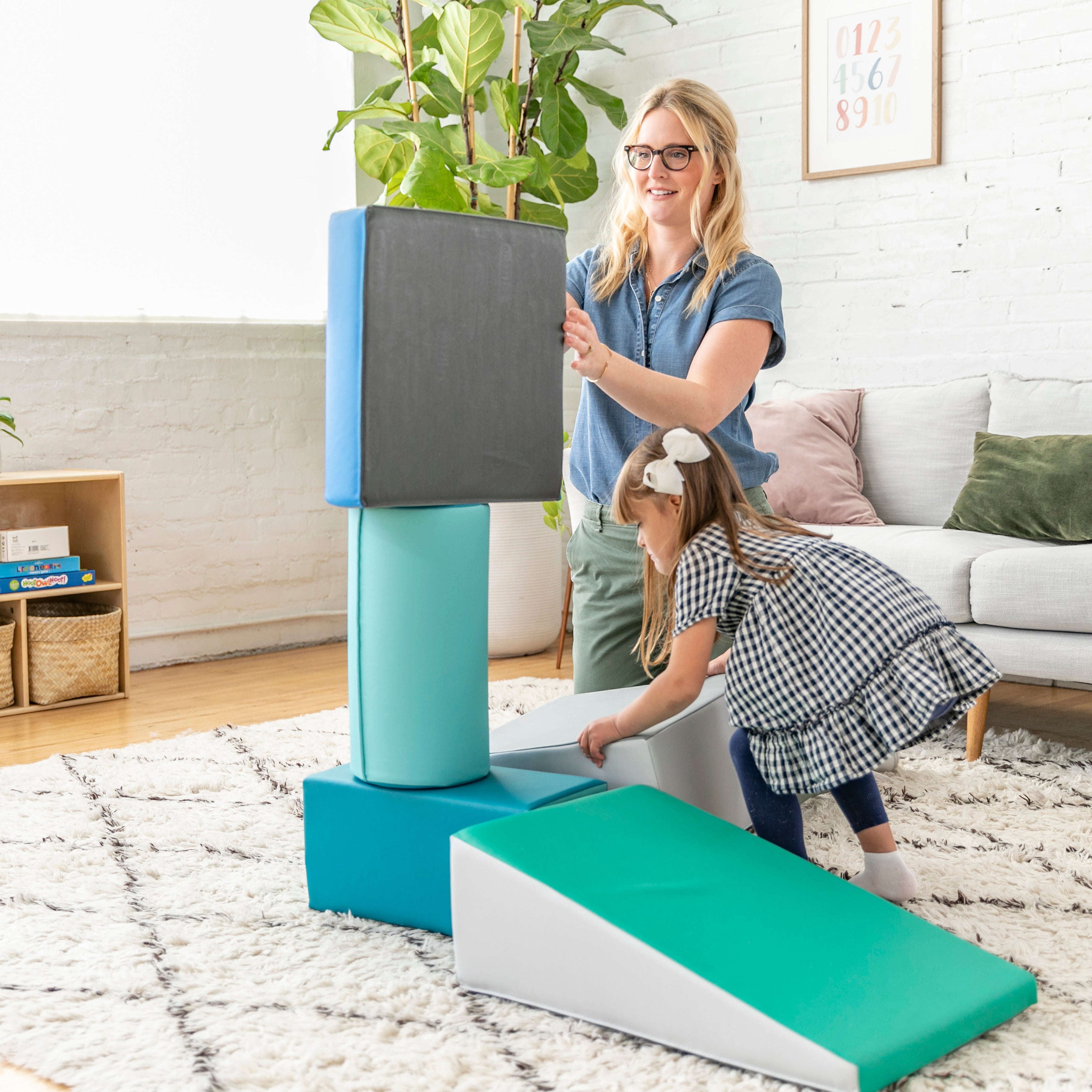 SoftZone Climb and Crawl Play Set - Contemporary