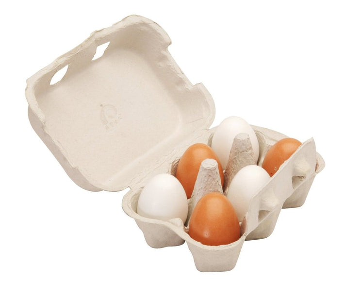 Wooden Eggs - Set of 6