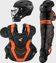 Easton Elite X Intermediate Catchers Box Set - Black/Athletic Orange