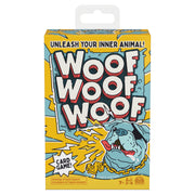 Spin Master Games, Woof Woof Woof: A Fast-Paced Classic Matching Card Game Battle Featuring Hilarious Animal Sounds , Fun Activity for Teens, Adults & Family Game Night, 2-8 Players, for Ages 7 & Up