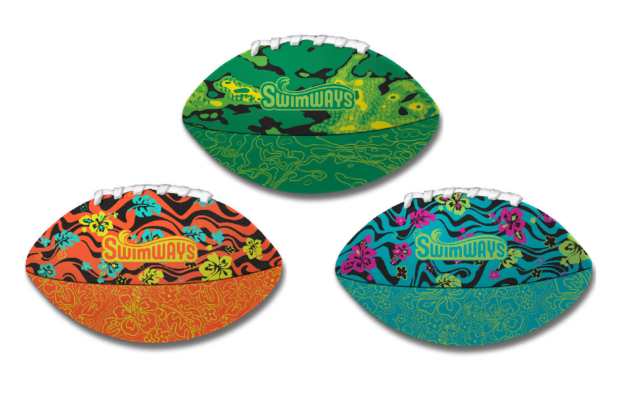 Swimways Hydro Waterproof Football, 6 Inches, Styles May Vary