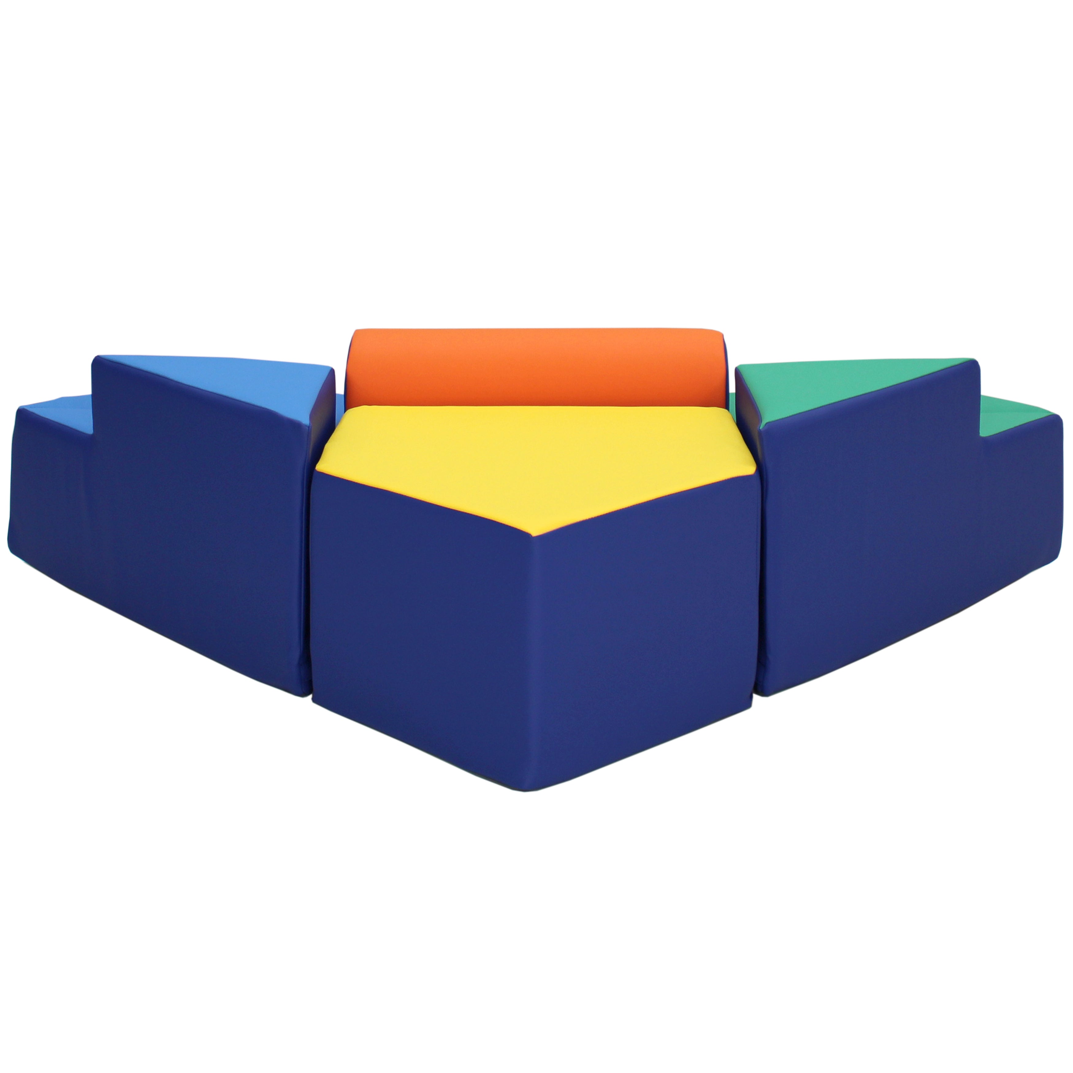 SoftScape Step Up and Slide Corner Climber - Assorted