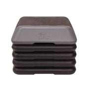 The High Step (Grey Platform And (4) Black Risers)