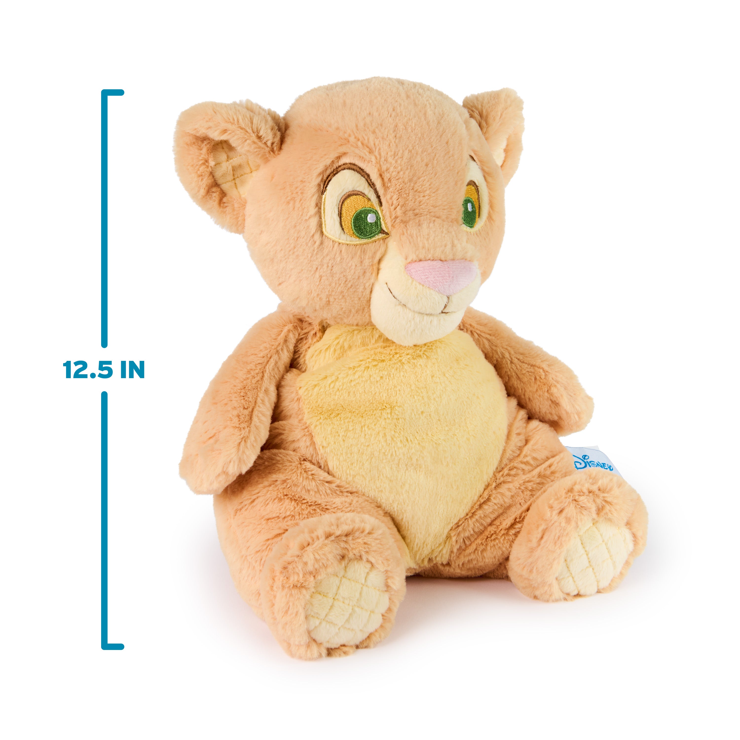 GUND Disney Official Nala Oh So Snuggly Plush, The Lion King, Lion Stuffed Animal for Babies and Infants, Yellow, 12.5”
