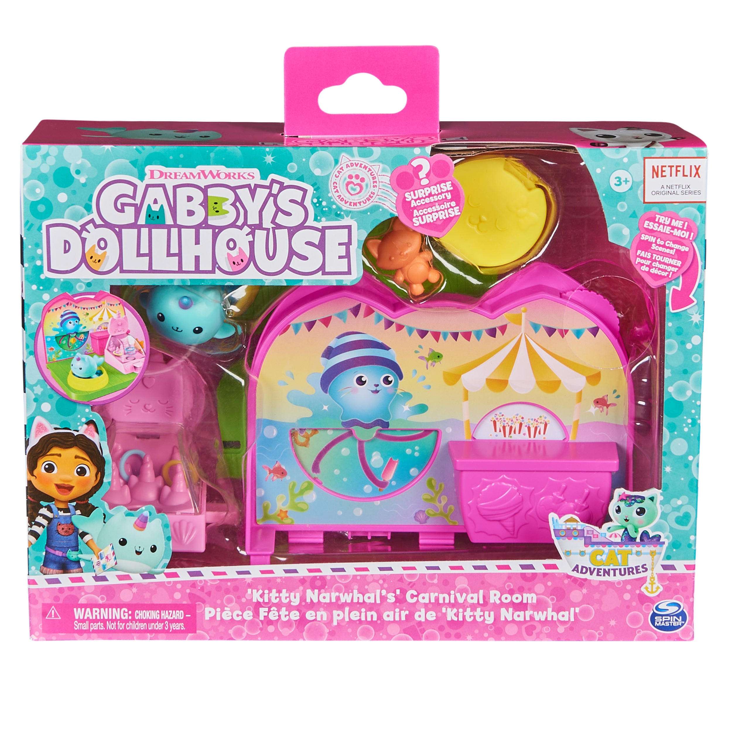 GABBYS DOLLHOUSE DELUXE ROOM SET ASST