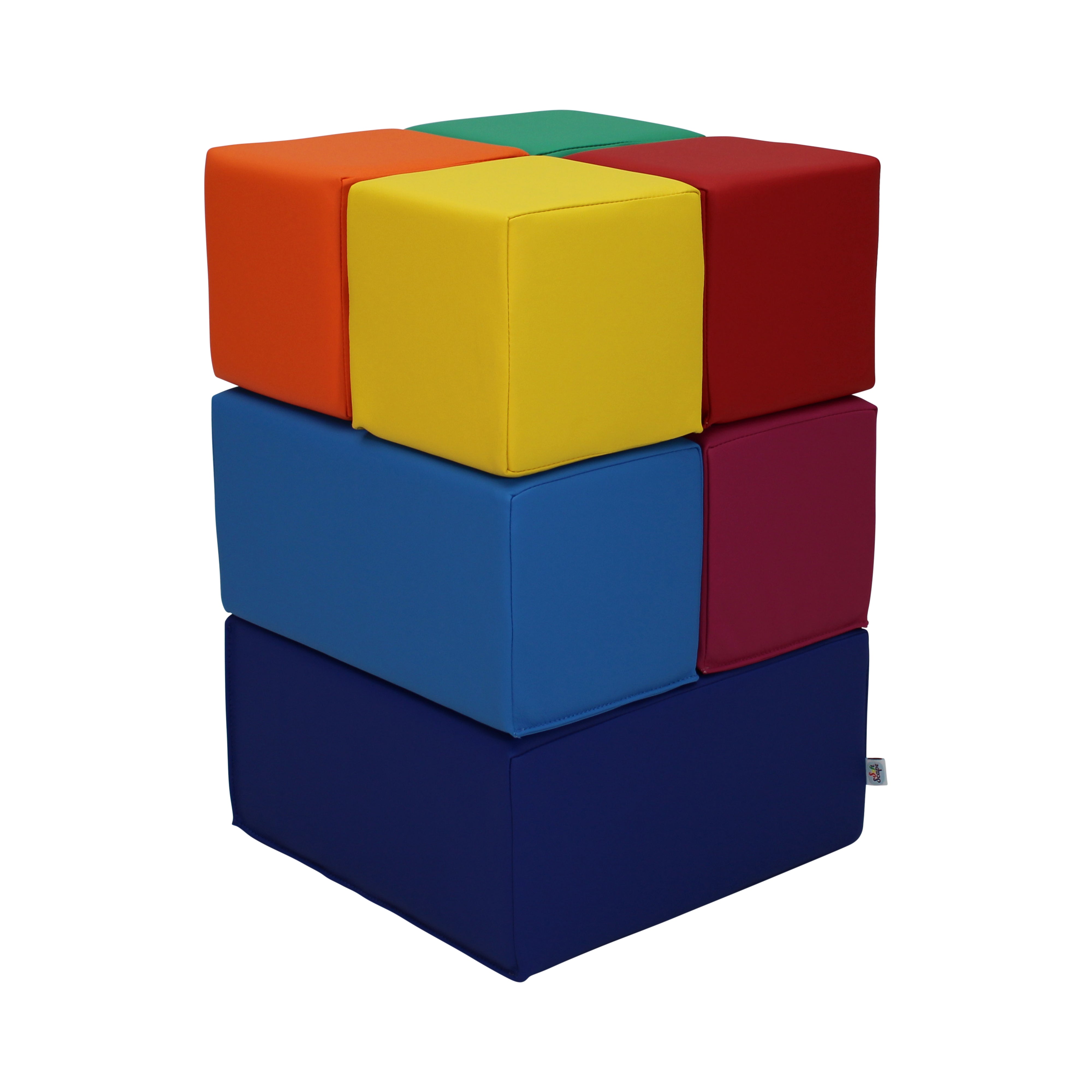 SoftScape Block Set, 7-Piece - Multicolor