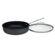 Chef's Classic™ Nonstick Hard Anodized 12" Deep Frying Pan with Cover