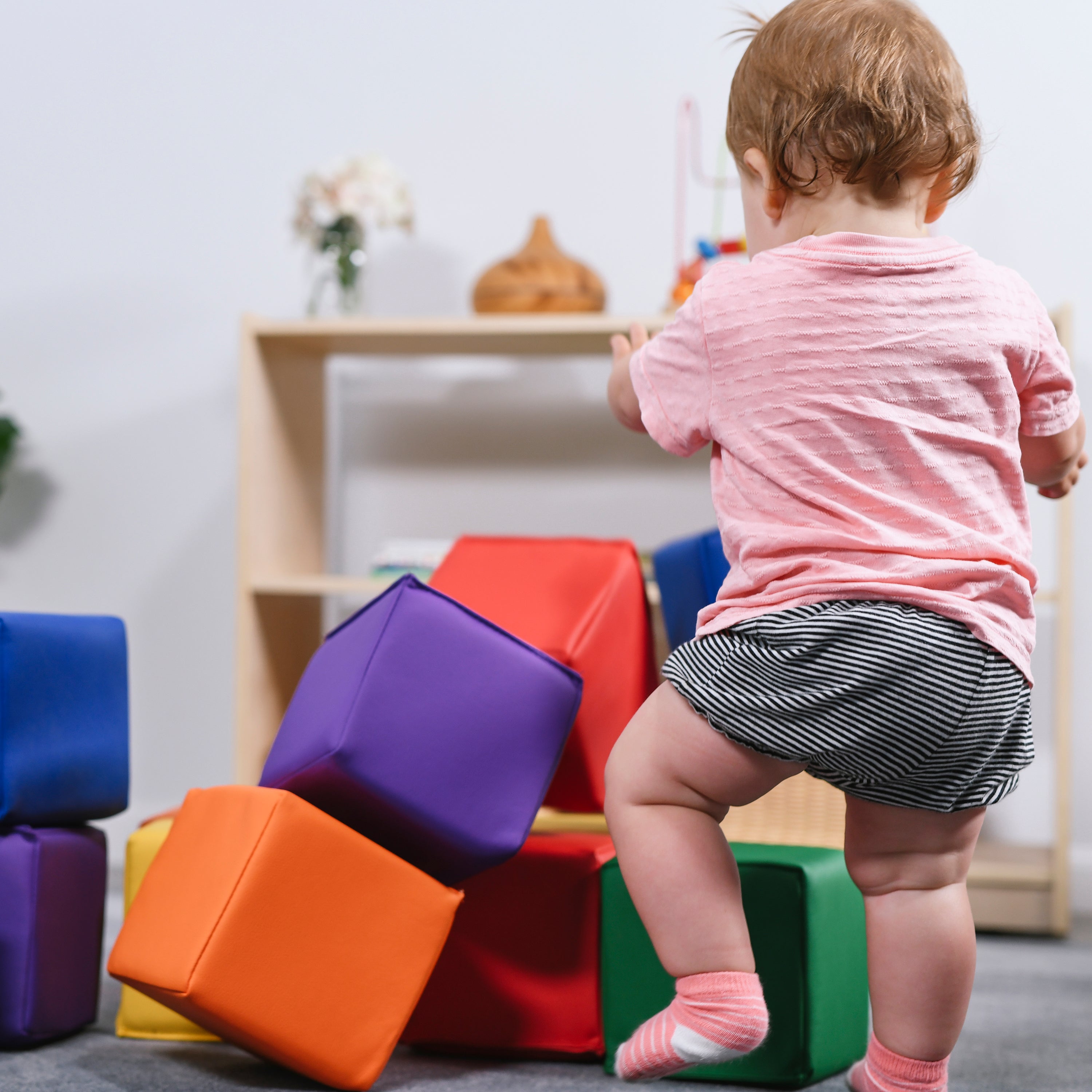 SoftZone Patchwork Toddler Blocks - Assorted