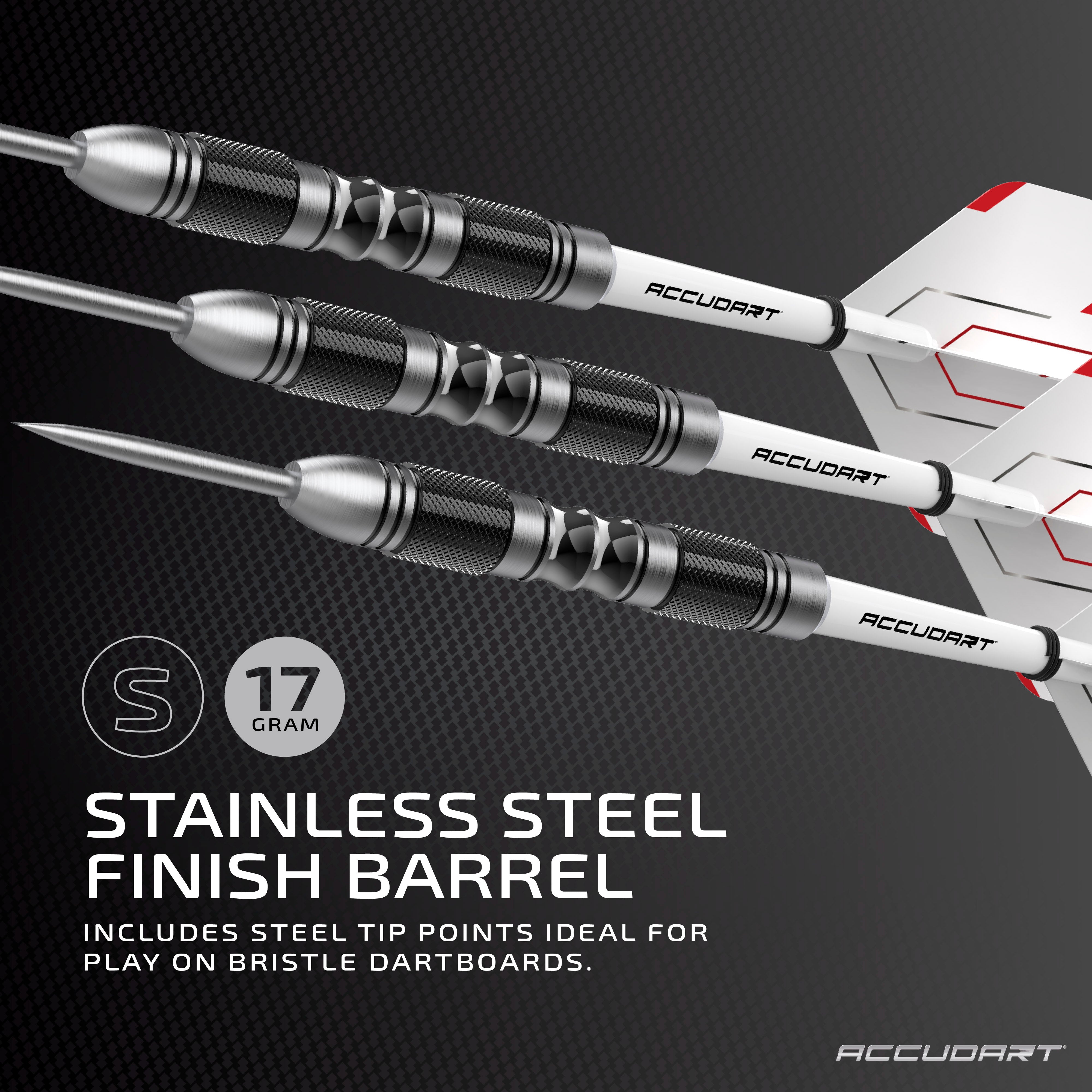 Accudart Steel Tip Dart Set 3.5
