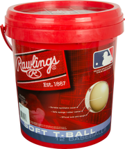 Rawlings 1 Gallon T-Ball-Bucket Combo - Includes 12 Tvb