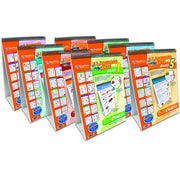 Language Arts Flip Chart Set - Set/8 - Grades 1 - 8