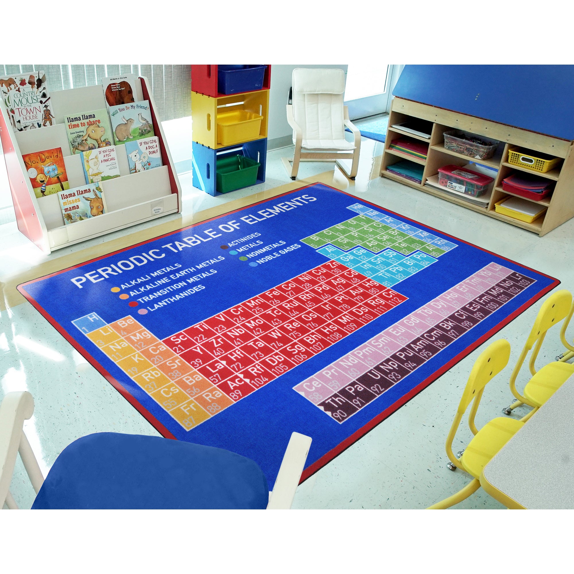 Elemental 10'9" x 13'2" area rug in color Primary
