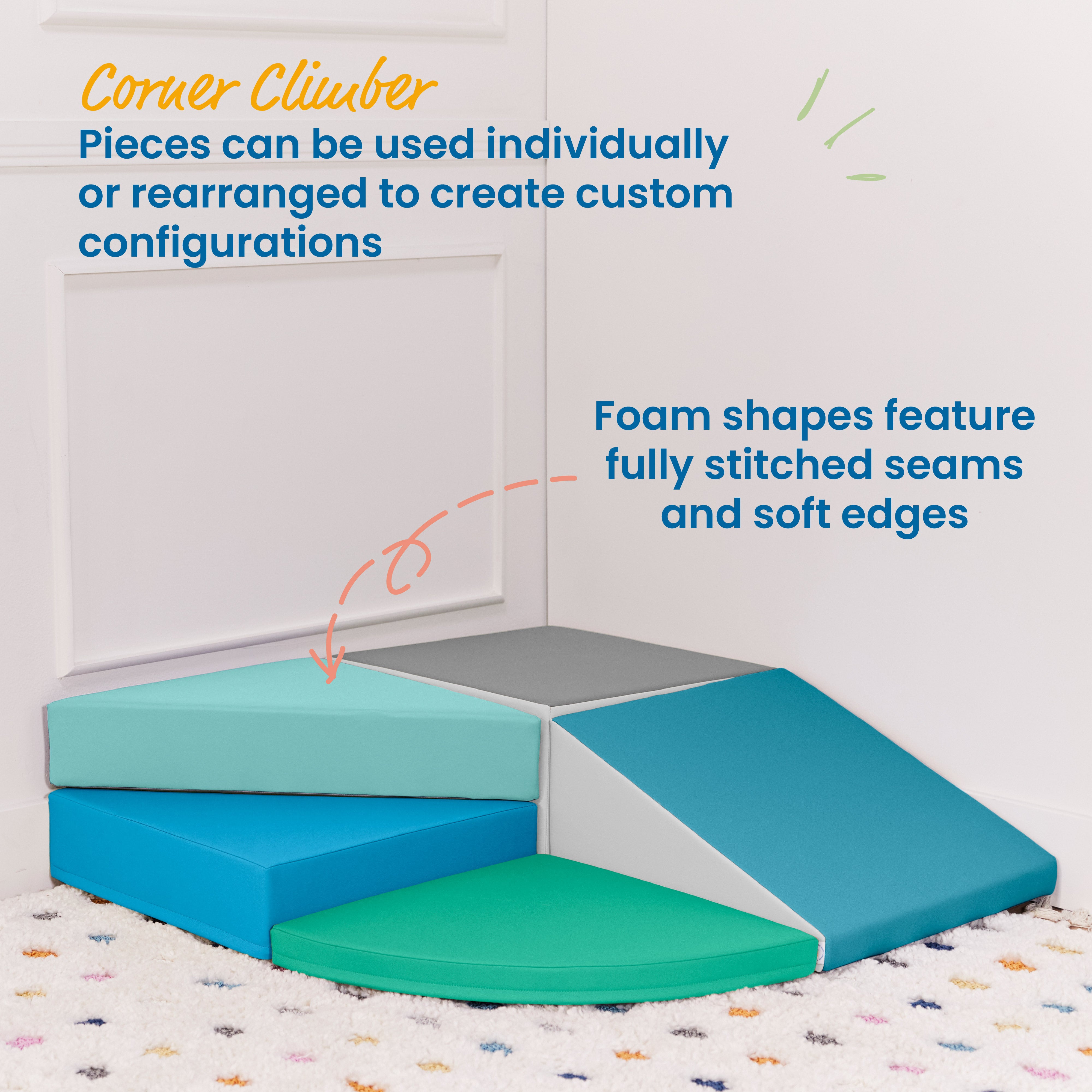 SoftZone Tiny Twisting Climber - Contemporary