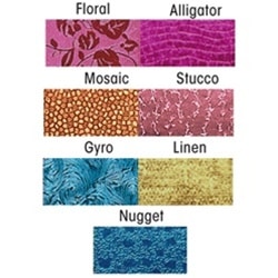 Embossed Metallic Paper - 20"x26", Mosaic, Purple