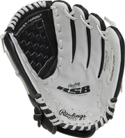 Rawlings Rsb Softball Series 12.5-Inch Softball Glove - Right Hand Thrower - Gray/Black