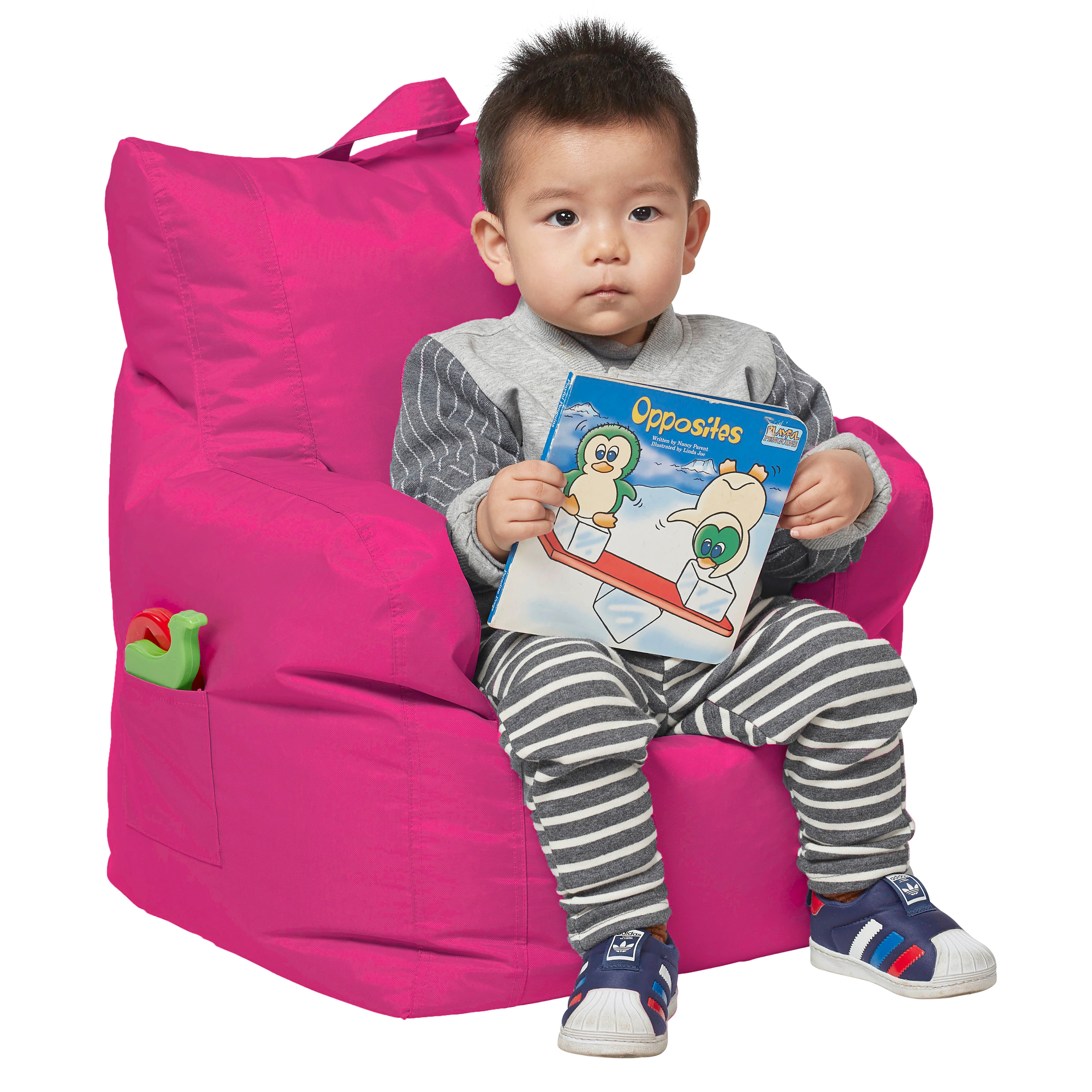Cali Little Bear Bean Bag - Raspberry