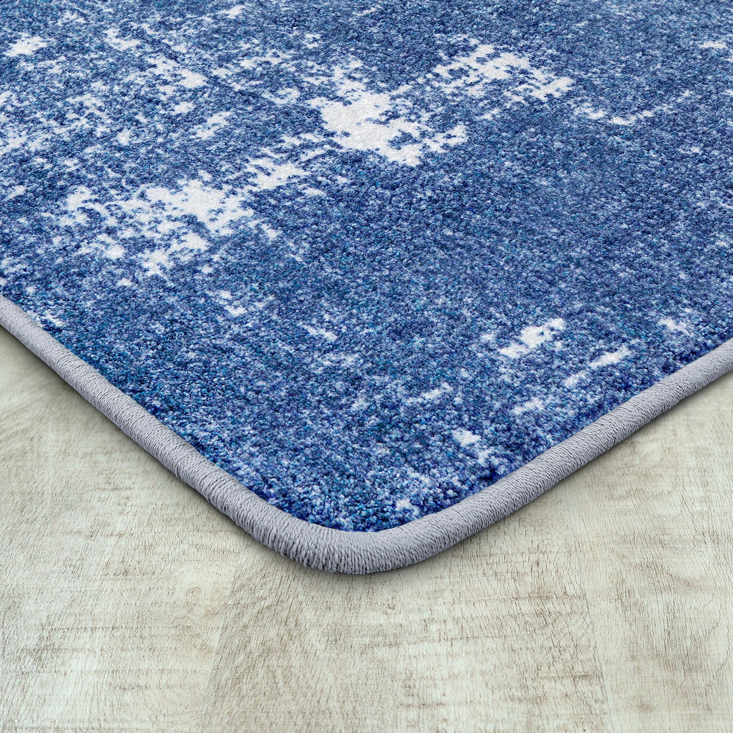 Enchanted 7'8" x 10'9" area rug in color Blue Skies