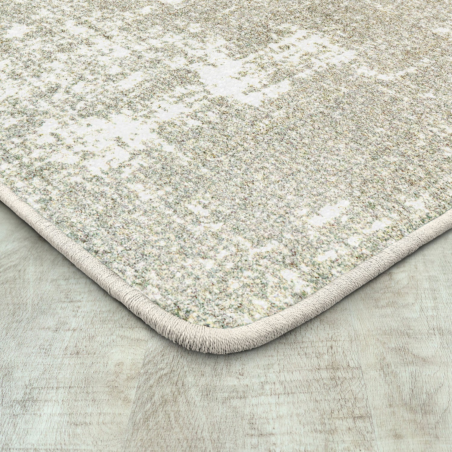 Enchanted 5'4" x 7'8" area rug in color Linen