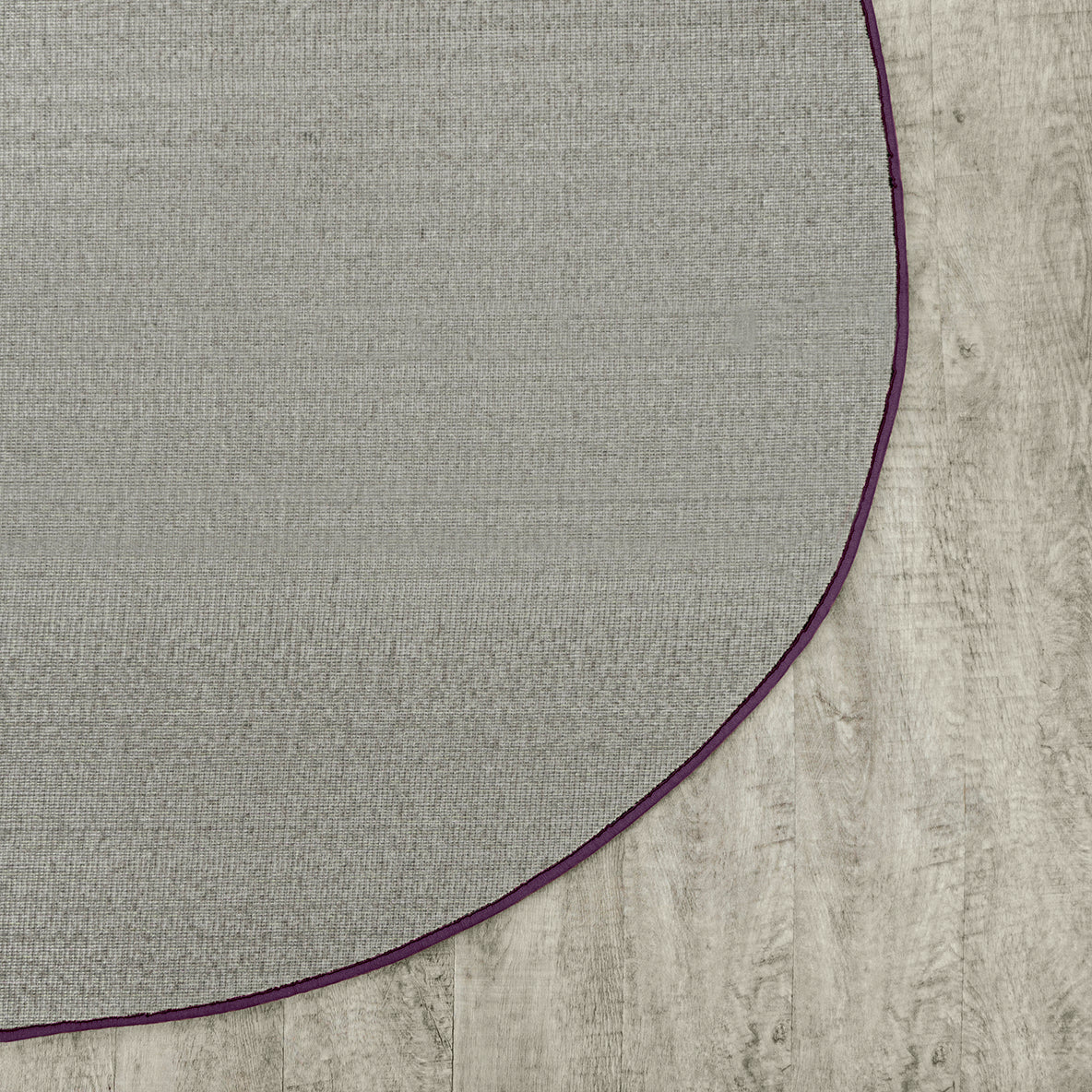 Endurance 12' x 7'6" Oval area rug in color Purple