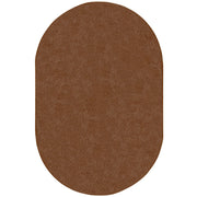 Endurance 12' x 7'6" Oval area rug in color Brown