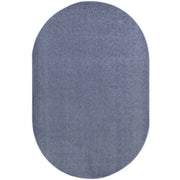 Endurance 12' x 7'6" Oval area rug in color Glacier Blue
