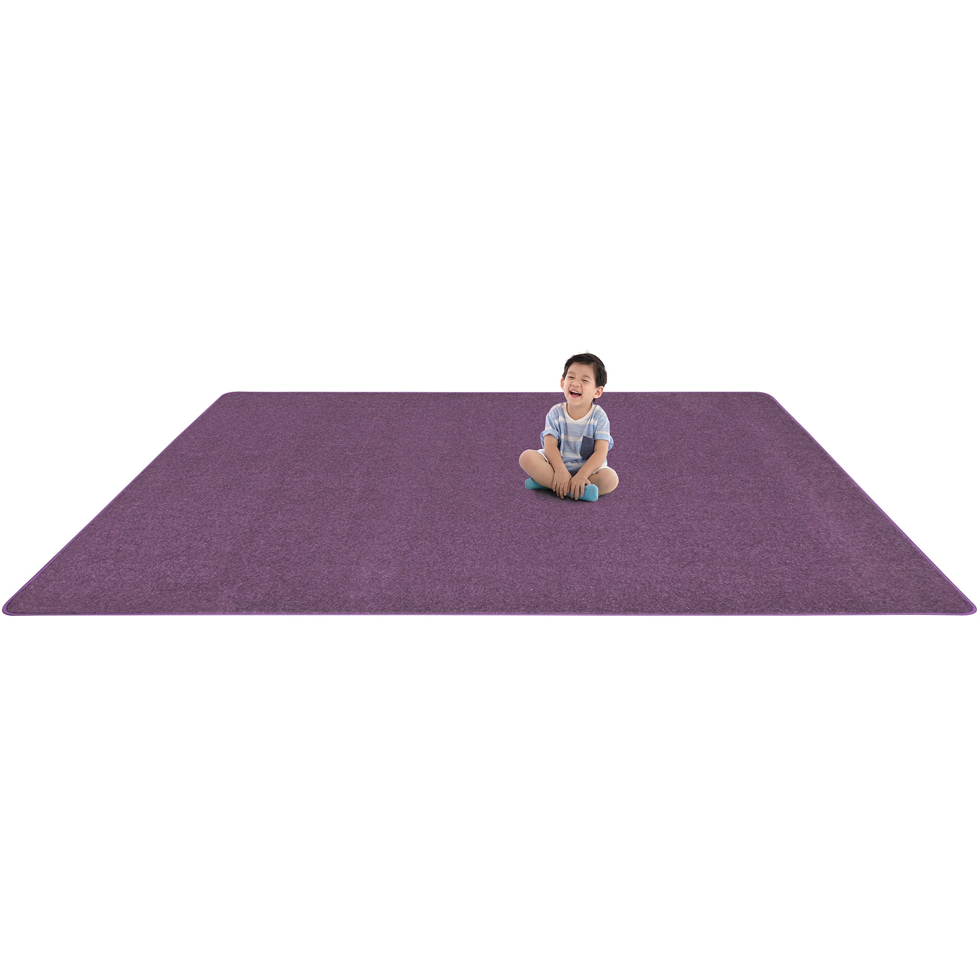 Endurance 12' x 12' area rug in color Purple