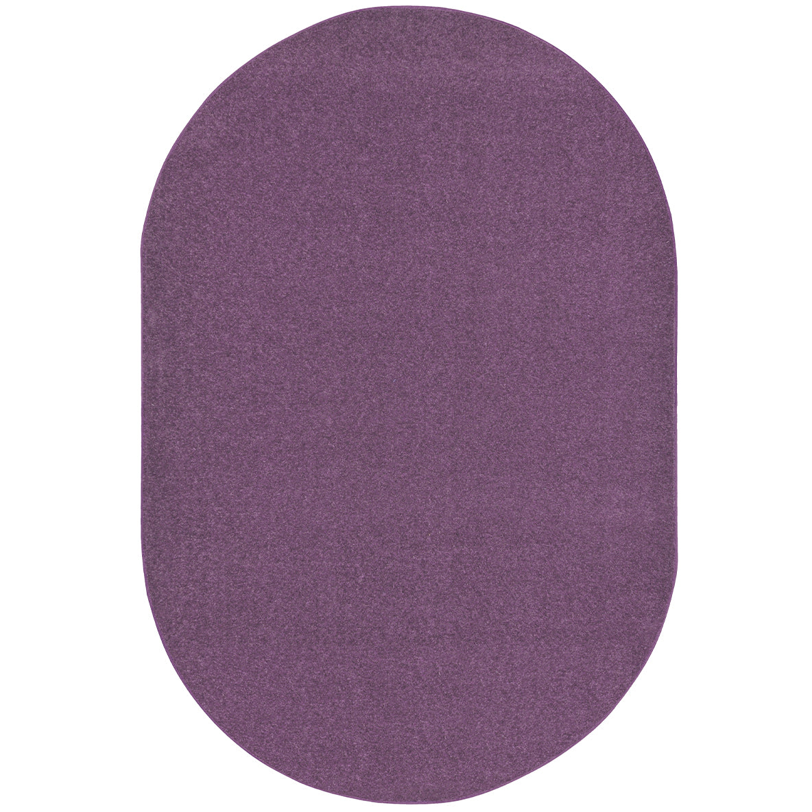 Endurance 12' x 7'6" Oval area rug in color Purple