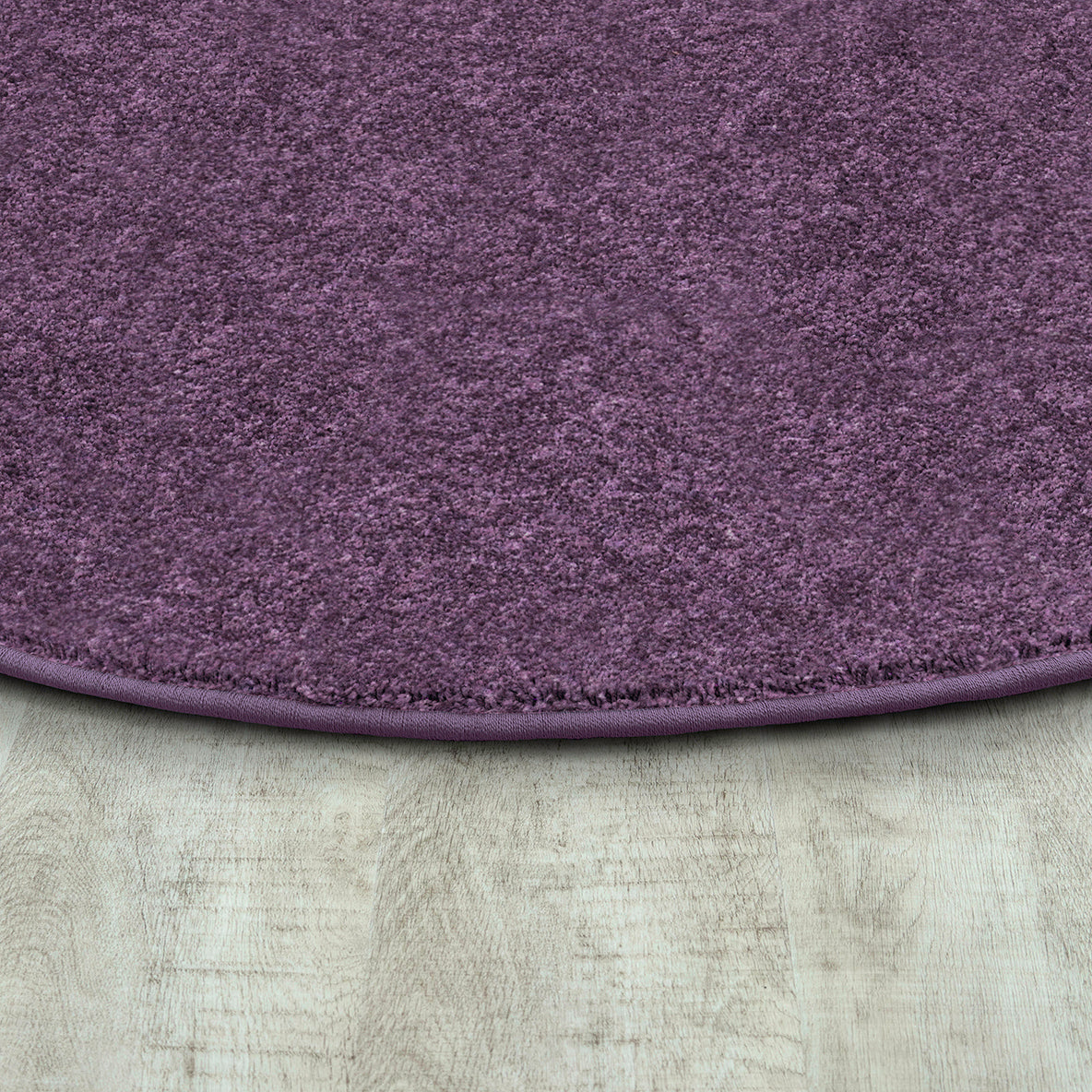 Endurance 12' x 7'6" Oval area rug in color Purple