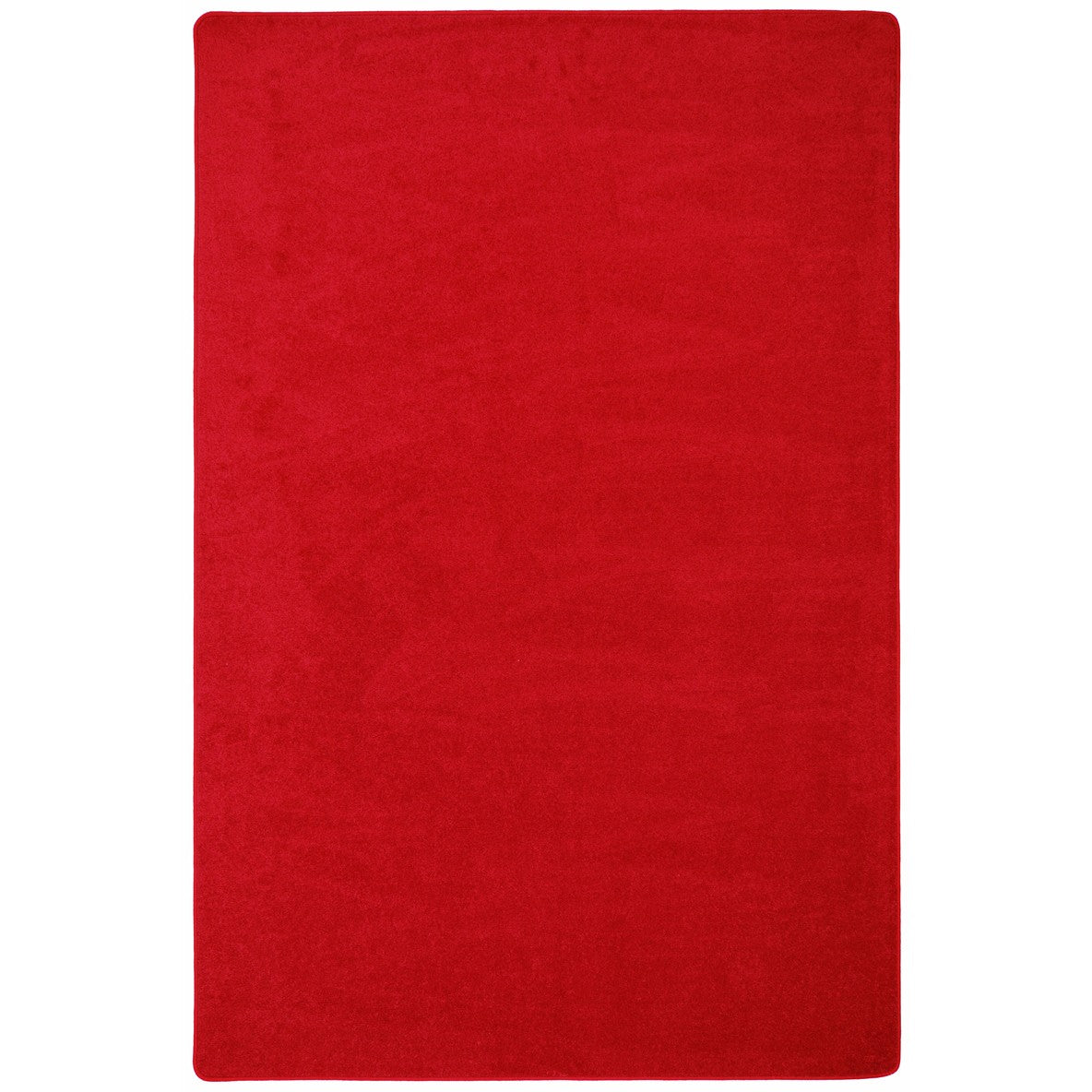 Endurance 4' x 6' area rug in color Red