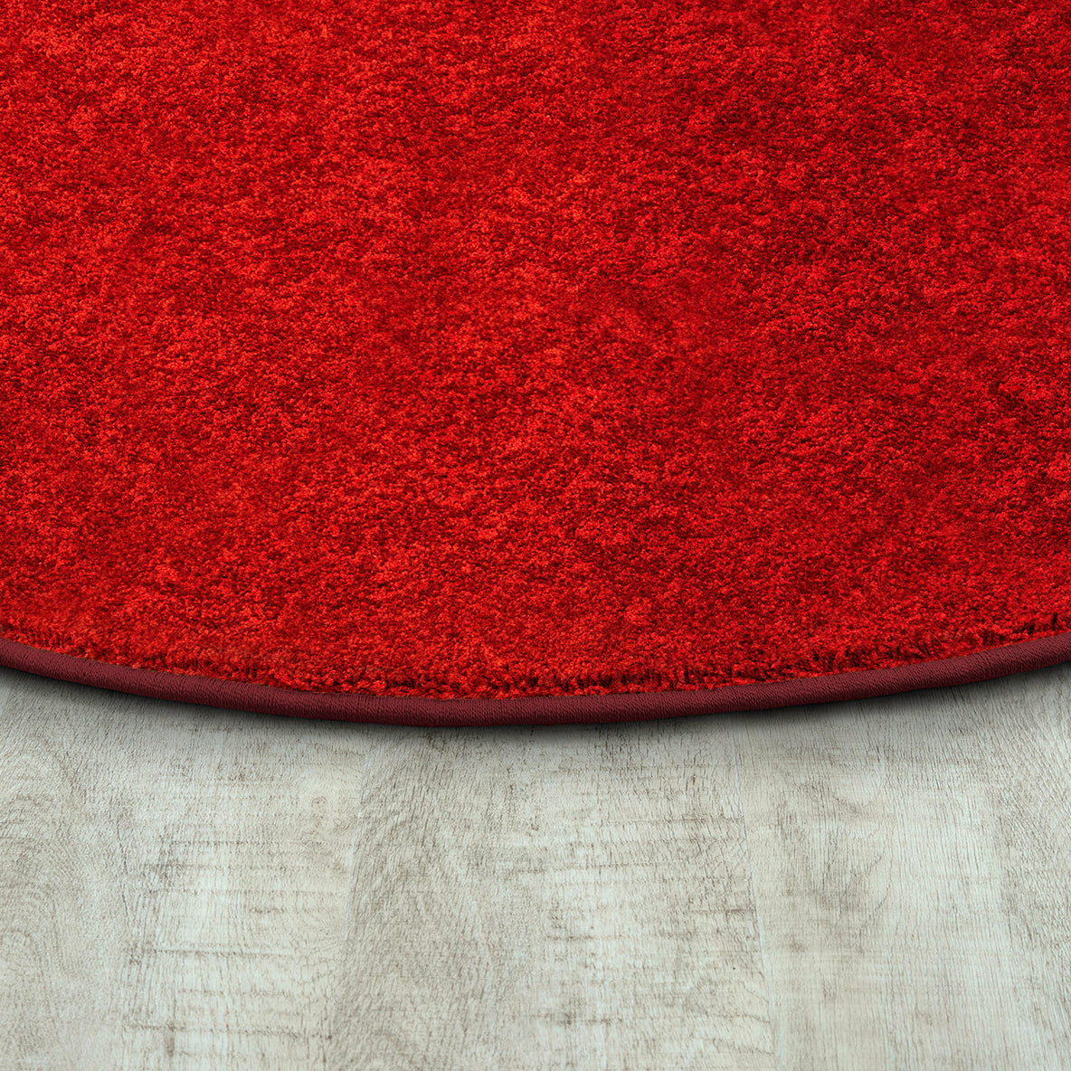 Endurance 12' x 7'6" Oval area rug in color Red