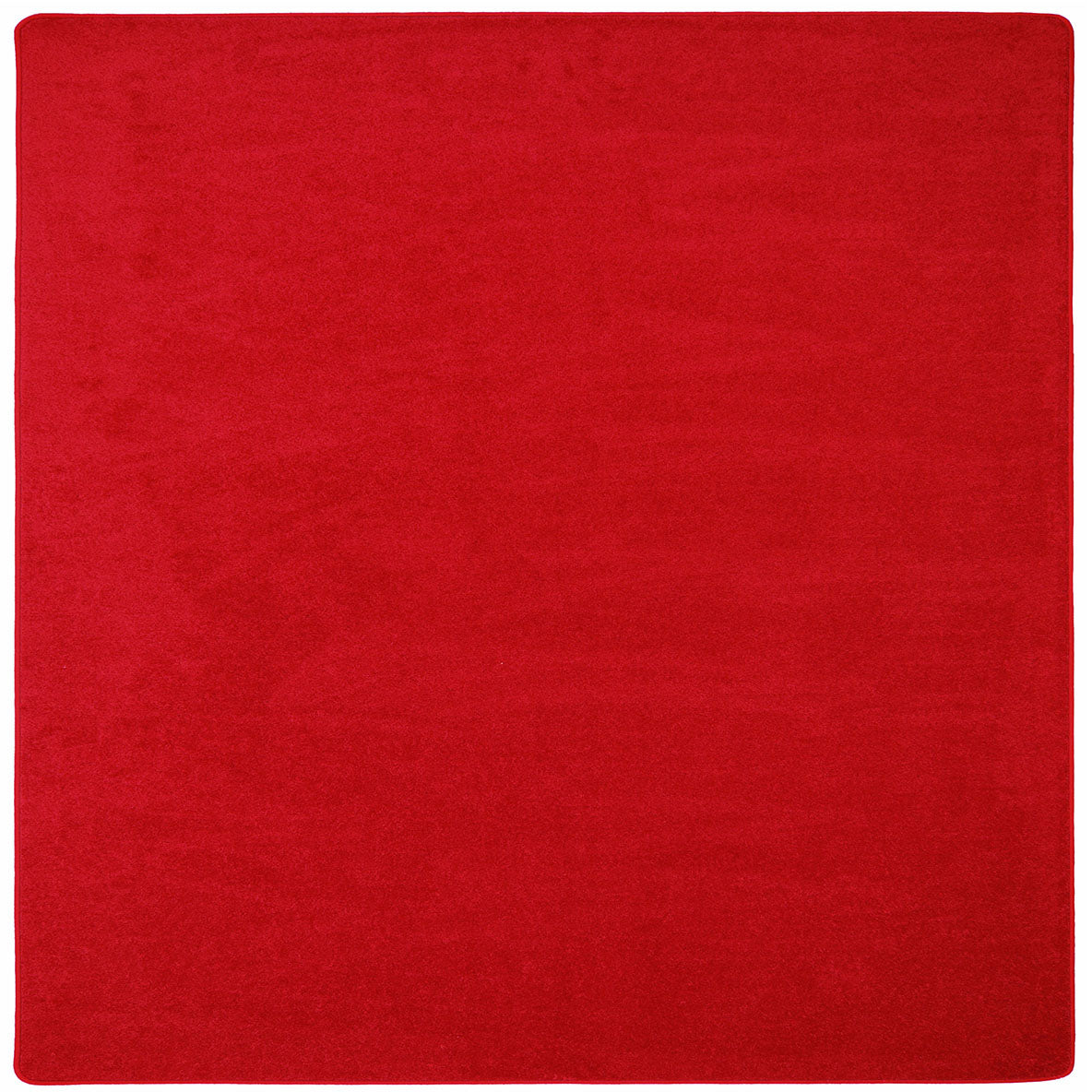 Endurance 6' x 6' area rug in color Red