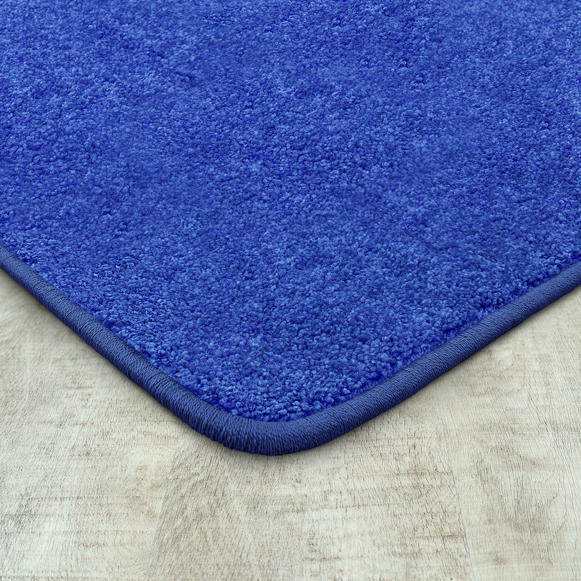 Endurance 6' x 6' area rug in color Royal Blue