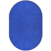 Endurance 12' x 7'6" Oval area rug in color Royal Blue