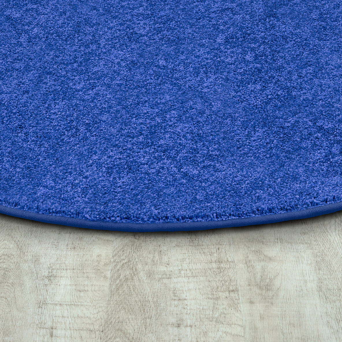 Endurance 12' x 7'6" Oval area rug in color Royal Blue