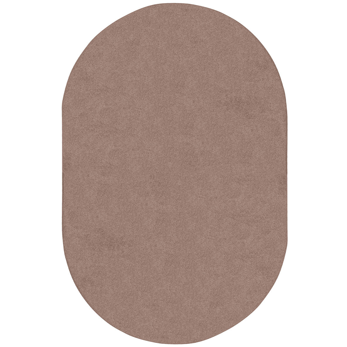 Endurance 6' x 9' Oval area rug in color Taupe