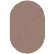 Endurance 6' x 9' Oval area rug in color Taupe