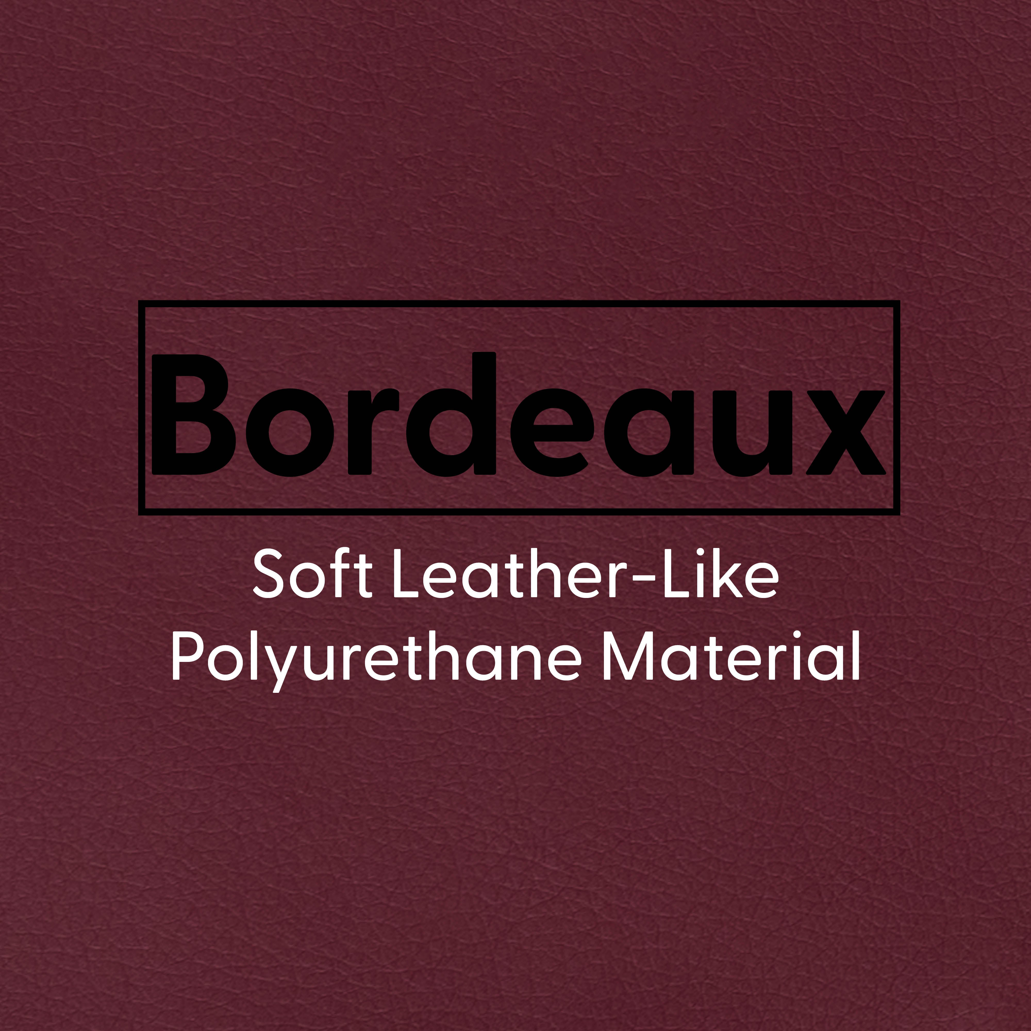 30" Round Vinyl Bean Bag - Bordeaux