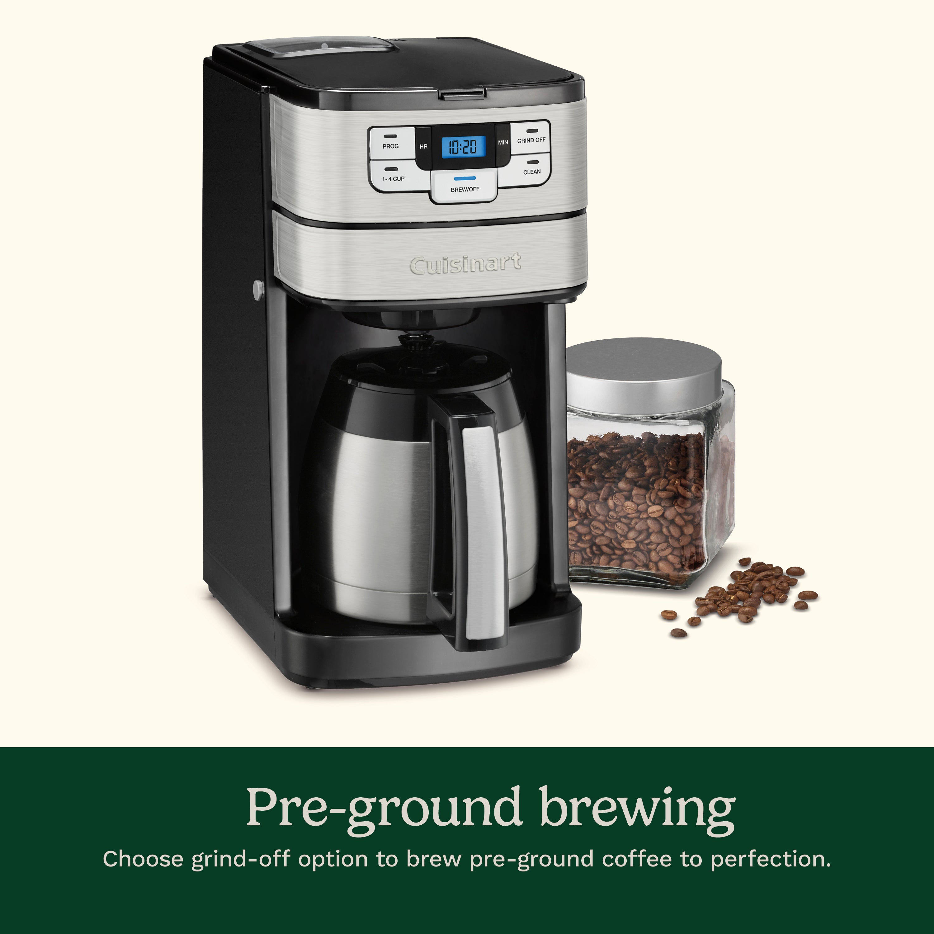 Automatic Grind & Brew 10 Cup Coffee Maker