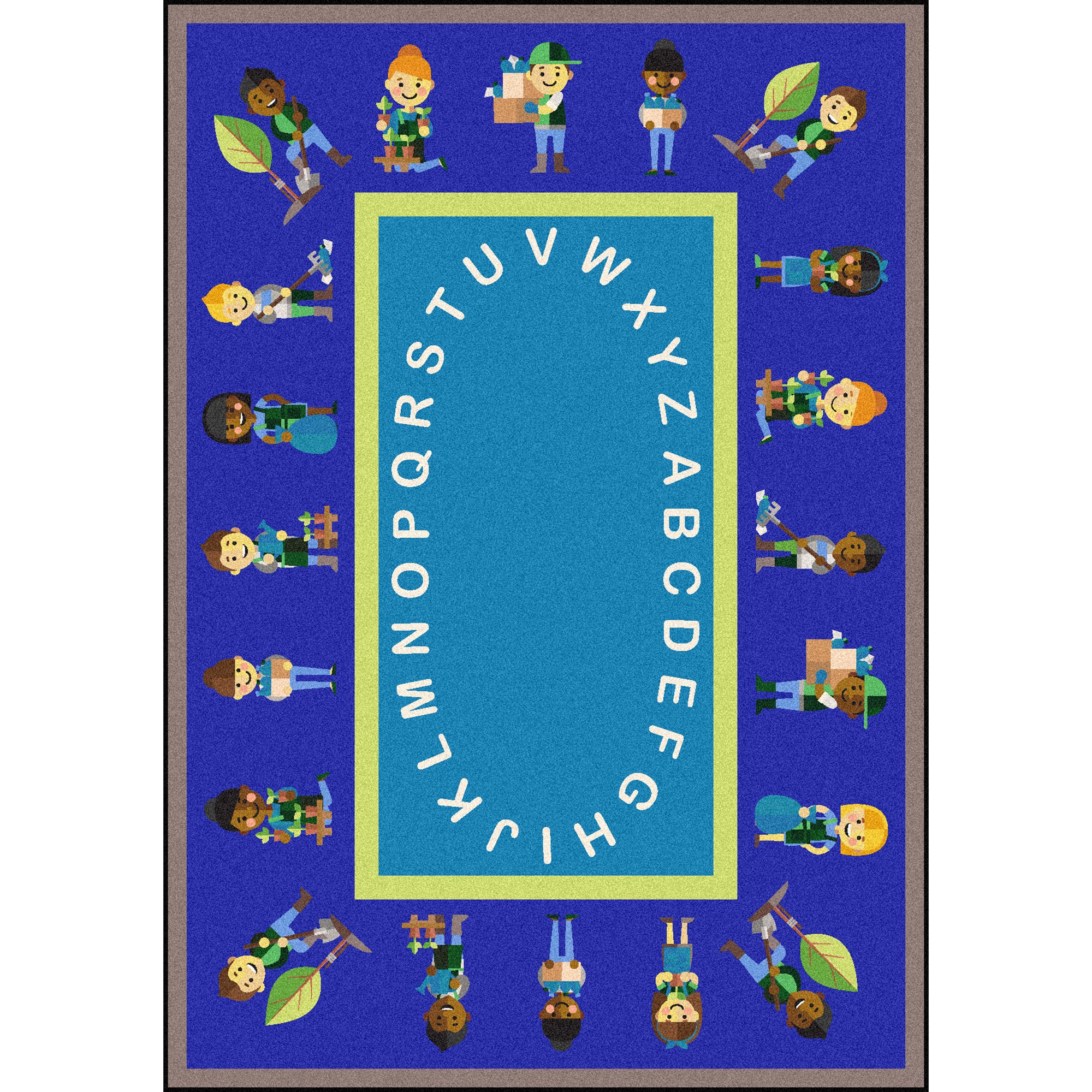 Environmental Helpers 5'4" x 7'8" area rug in color Multi
