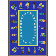 Environmental Helpers 7'8" x 10'9" area rug in color Multi