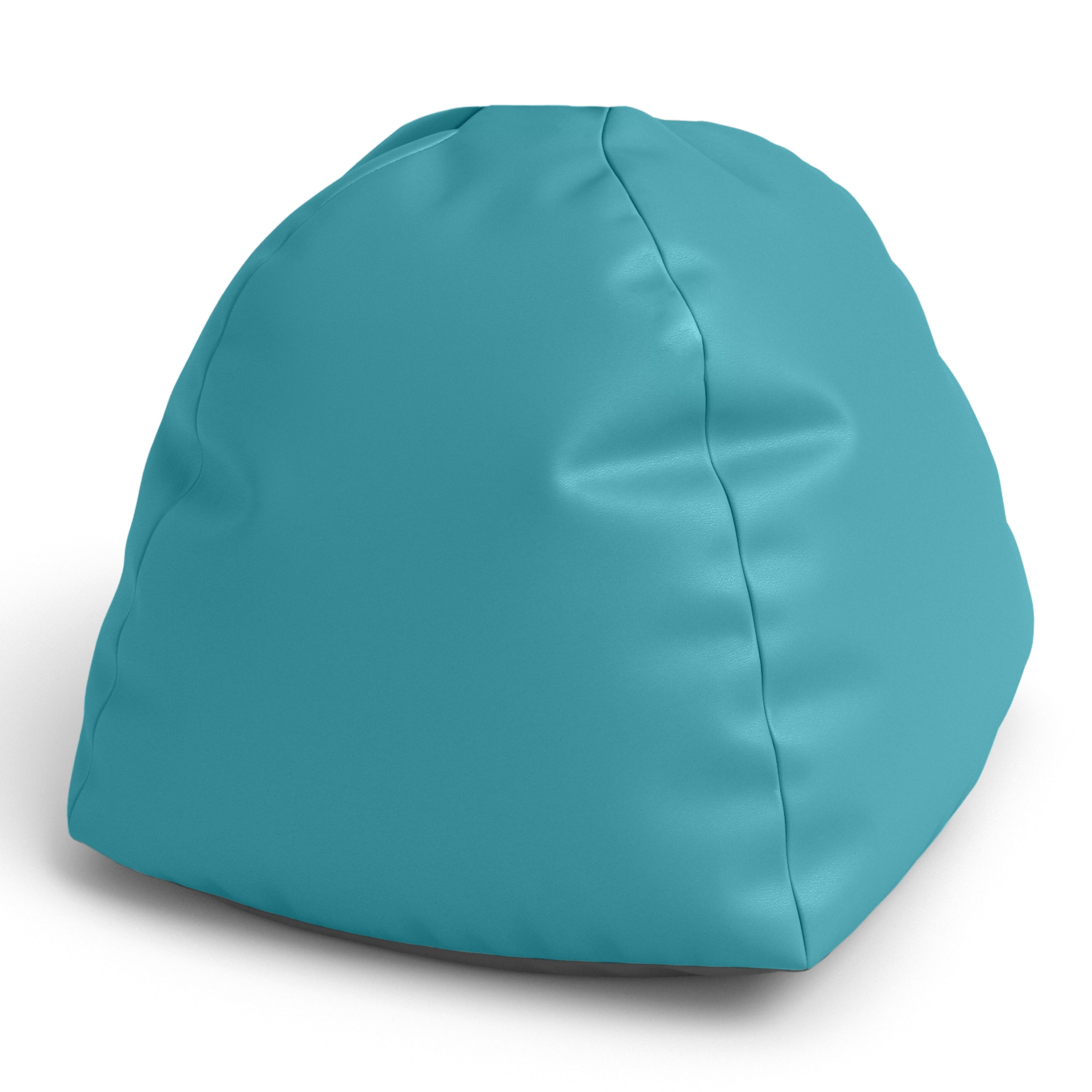 Jaxx Gumdrop Jr. Kids Bean Bag for Early Childhood & Educational Environments, Premium Vinyl - Turquoise