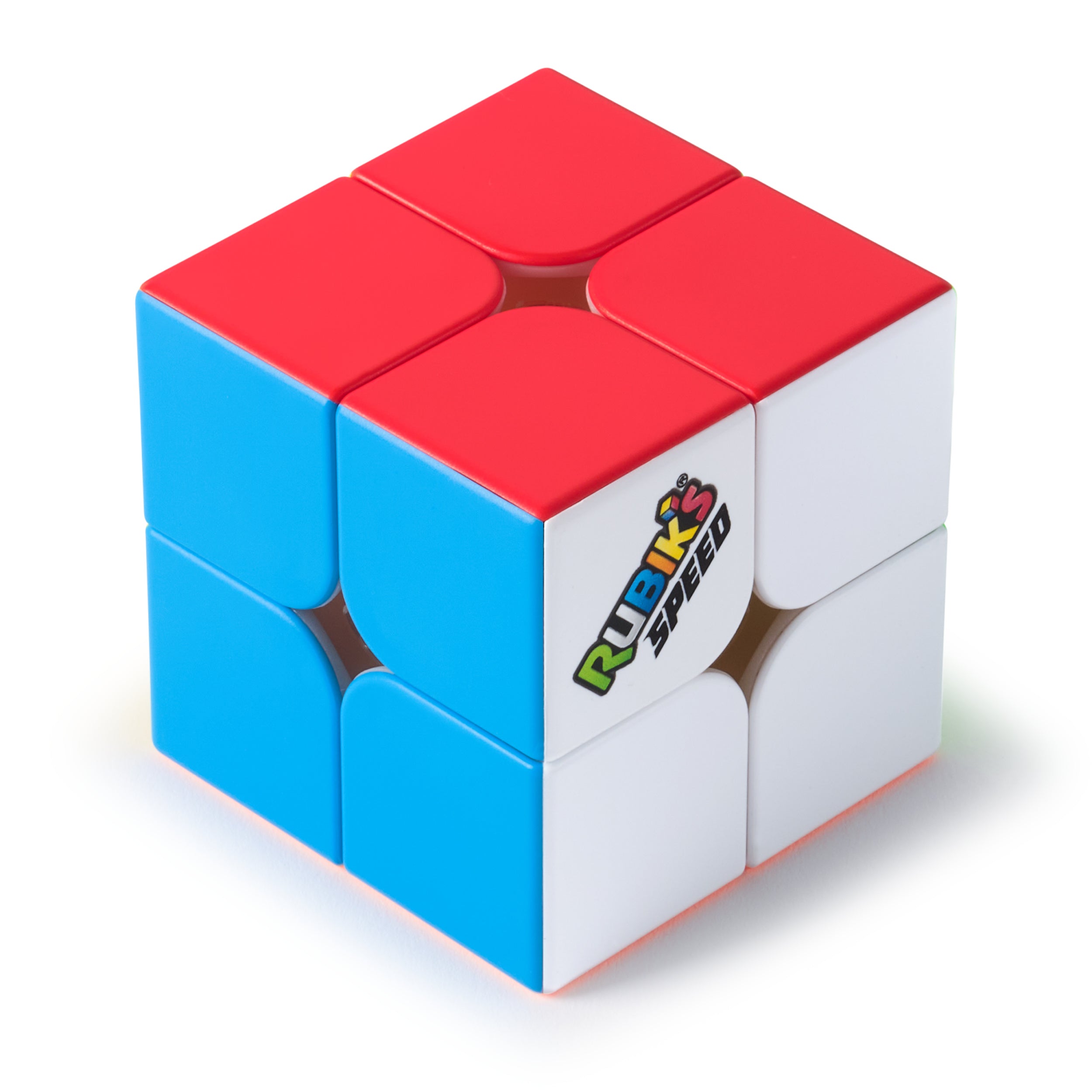 Rubik’s Cube, 2x2 Speed Cube For Super Fast Solves, Problem-Solving Brain Teaser, Classic Color-Matching Puzzle, Fidget Toy, Sensory Puzzle for Adults, Teens, Kids, for Ages 8 & Up