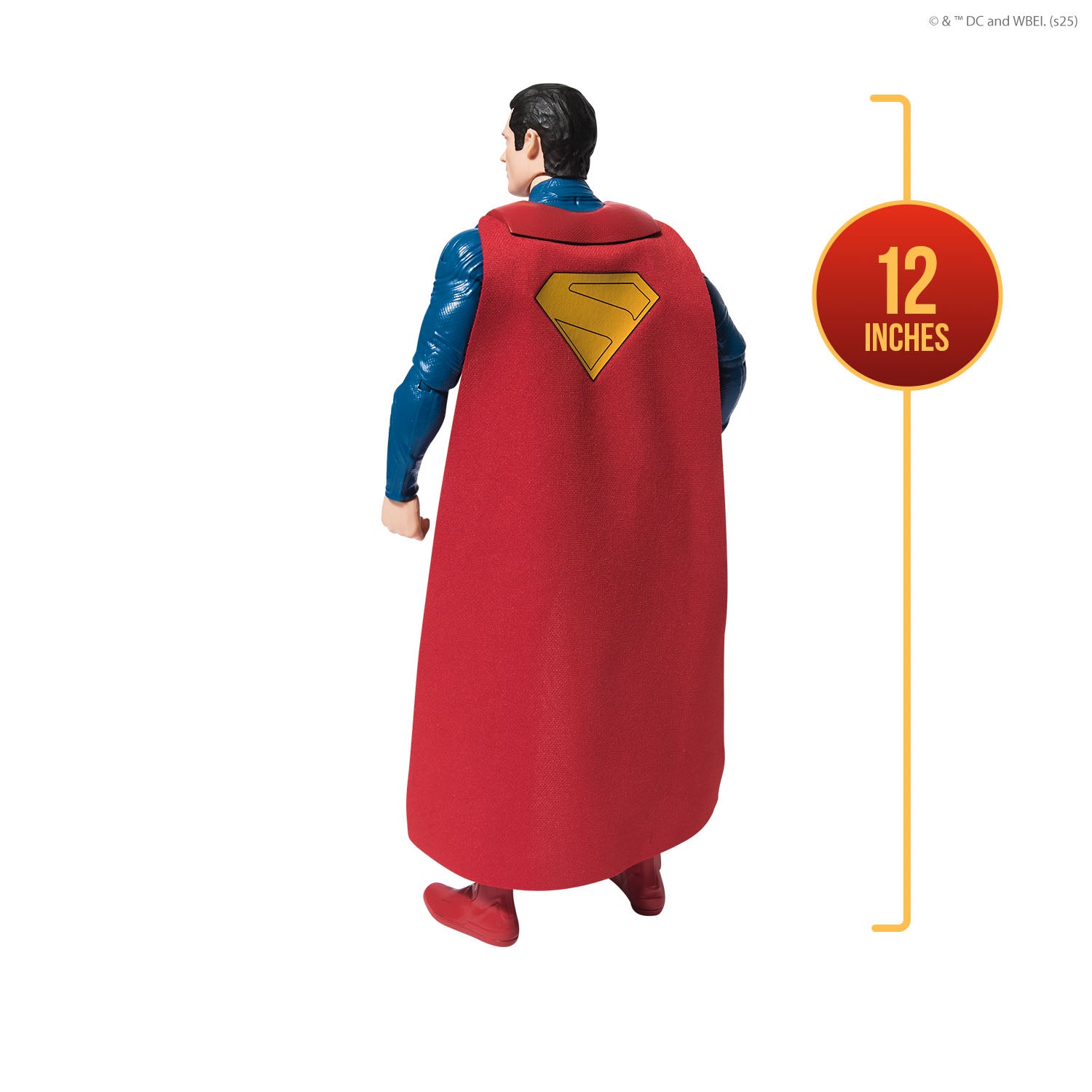 DC Comics, SUPERMAN 12-inch Superhero Action Figure, Kids Toys for Boys and Girls Pretend Play, For Ages 4 and Up