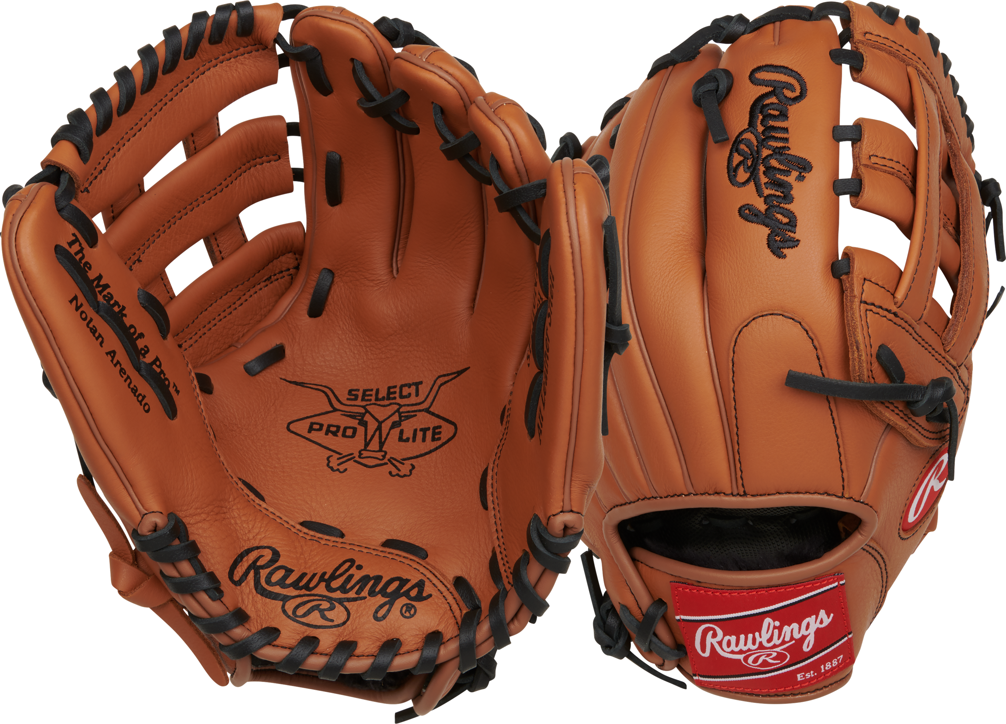 Rawlings Select Pro Lite Series Nolan Arenado Youth 11-Inch Baseball Glove - Right Hand Thrower - Tan
