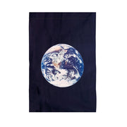 Earth Flag 2x3 ft. Nylon SolarGuard Nyl-Glo, 100% Made in USA Banner-Style Pole Sleeve.