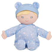 Baby GUND Sustainable Baby Doll, Plush Doll Made from Recycled Materials, For Babies and Newborns, Blue, 12”
