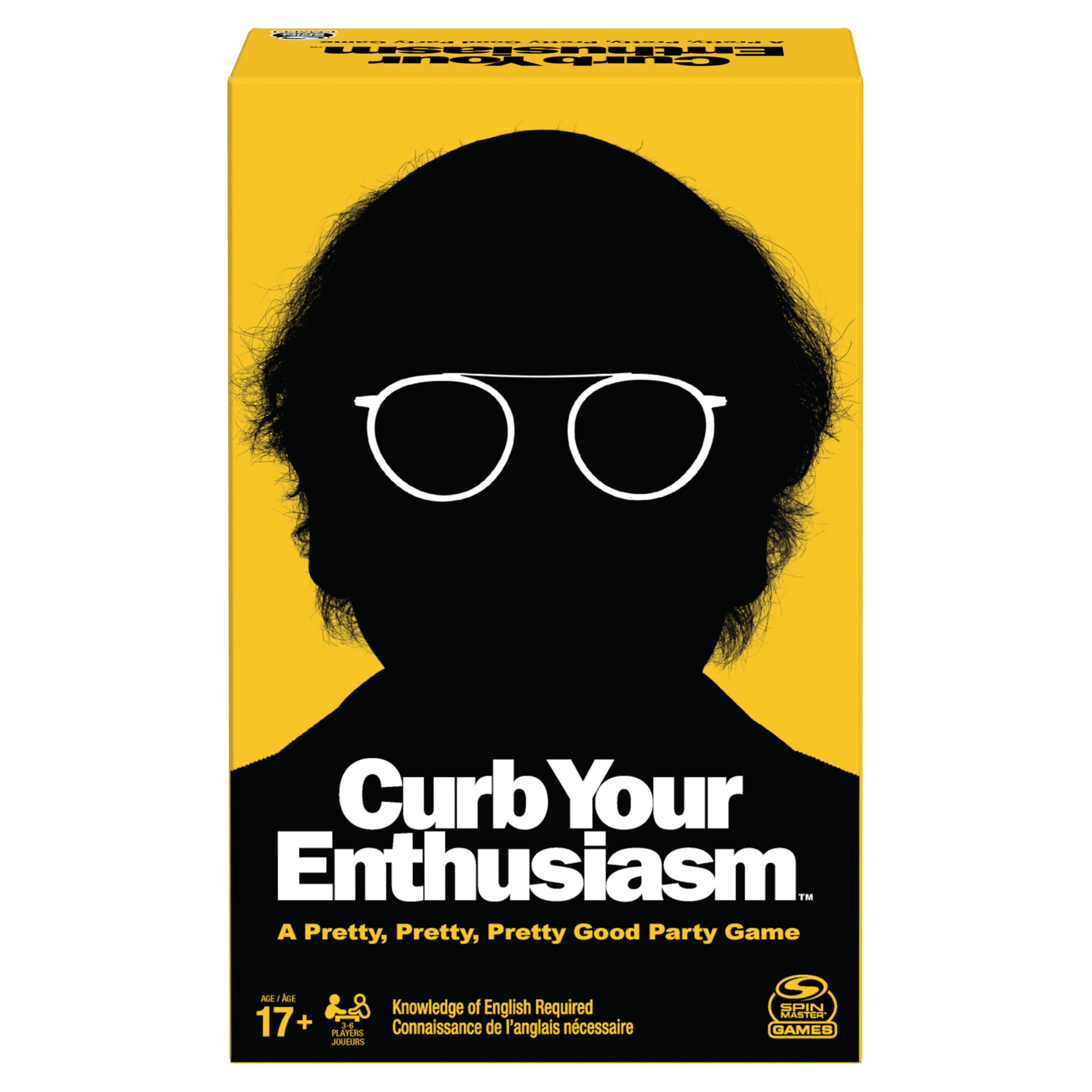 Curb Your Enthusiasm Hilarious Role-Playing Party Card Game, Ages 17 and Up